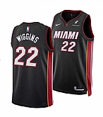 Men's Miami Heat #22 Andrew Wiggins Black 2025 Icon Edition Swingman Stitched Jersey Dzhi,baseball caps,new era cap wholesale,wholesale hats